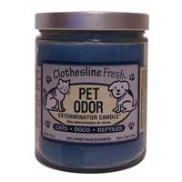 Pet Odor Exterminator 13oz Jar Candle - Clothesline Fresh